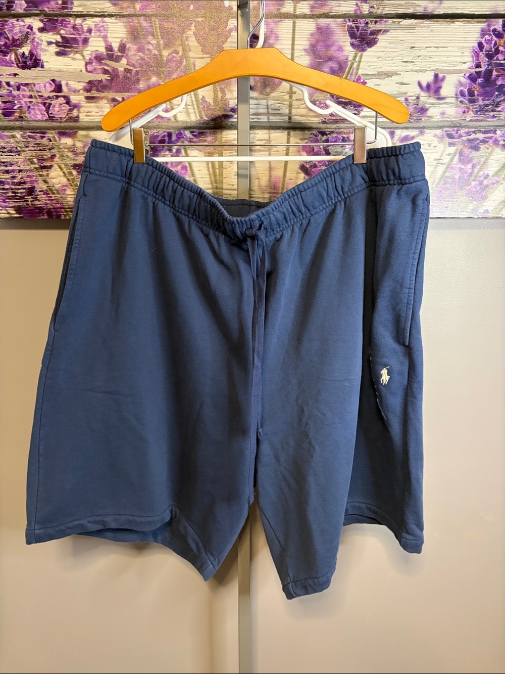 Polo by Ralph Lauren Navy Drawstring Athletic Shorts NWOT Size 4XB Big and Tall